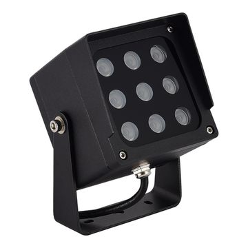 SL9520.415.01 Светильник уличный наземный ST-Luce черный/черный LED 1*18W 3000K/4000K/6500K GLARE