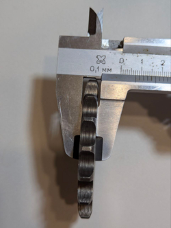 Звезда ведущая передняя для питбайка, мопеда (428-17Т) 17мм сталь