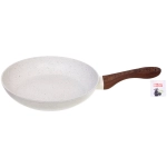 Сковорода «BAROLY» WHITE 28см индукционная с антипригарным покрытием, бакелитовая ручка