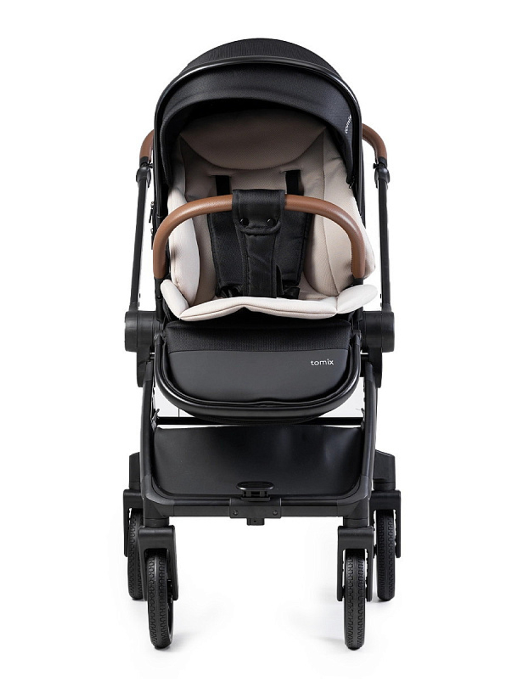 Детская коляска 3 в 1 Tomix Mirage Black