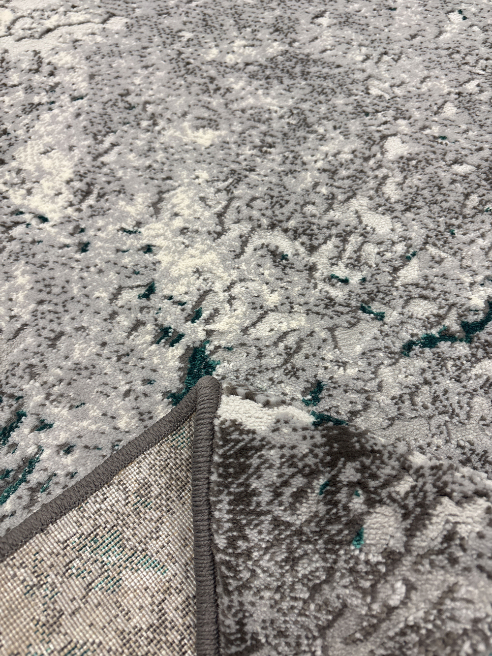 Ковер Almira E1621 Grey/Green Прямоугольник
