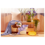 Сумка IKEA VANDTEG (ВЭНДТЕГ), Фиолетовый с рисунком, 45х45 см