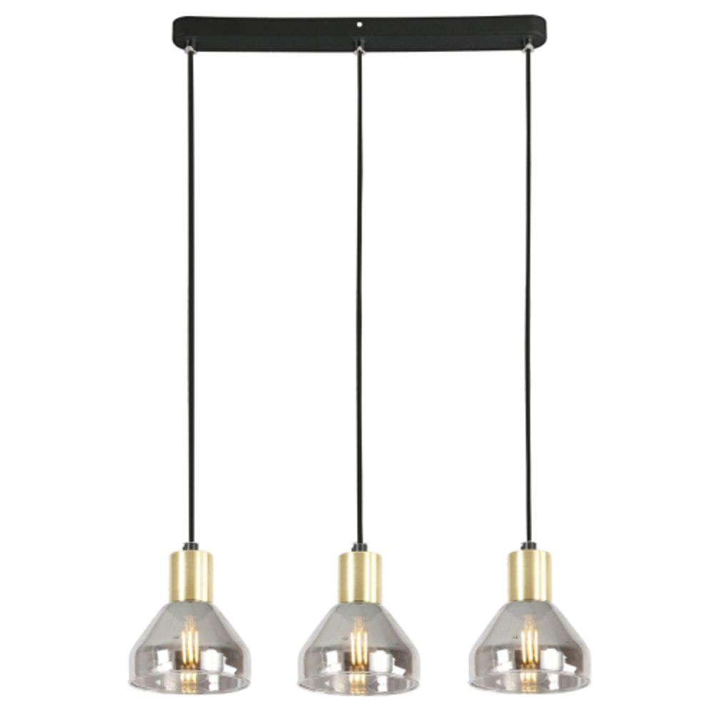 Светильник подвесной (подвес) Rivoli Kassandra 3118-303 3 х Е14 40 Вт модерн потолочный | Модерн