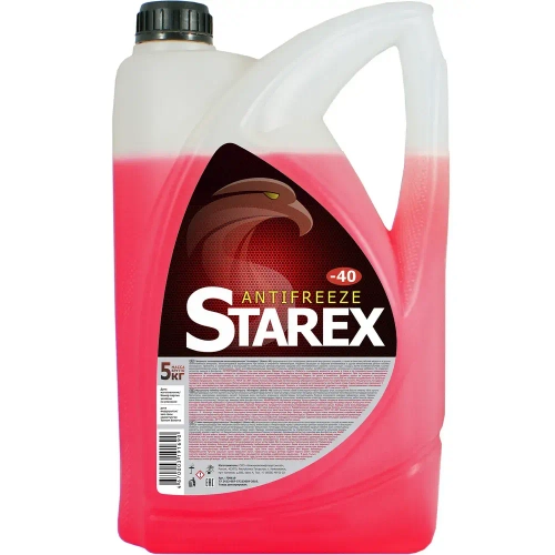 Антифриз STAREX Red (красный) G11 5кг (700619)