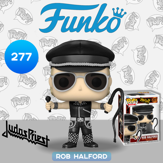 Фигурка Funko POP! Rocks Judas Priest Rob Halford (277) 64058 / Фигурка Фанко ПОП! в виде музыканта группы "Judas Priest", Роб Хэлфорд