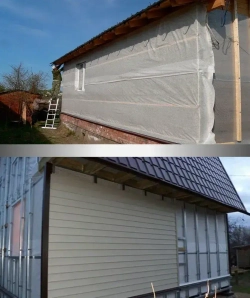 Ветрозащита SUPERSPAN A (70 кв.м.) для стен и кровли / Мембрана кровельная