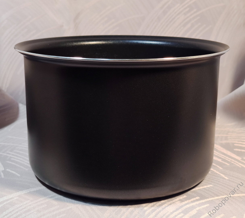 Чаша с керамическим покрытием для мультиварок на 5 литров дно 180