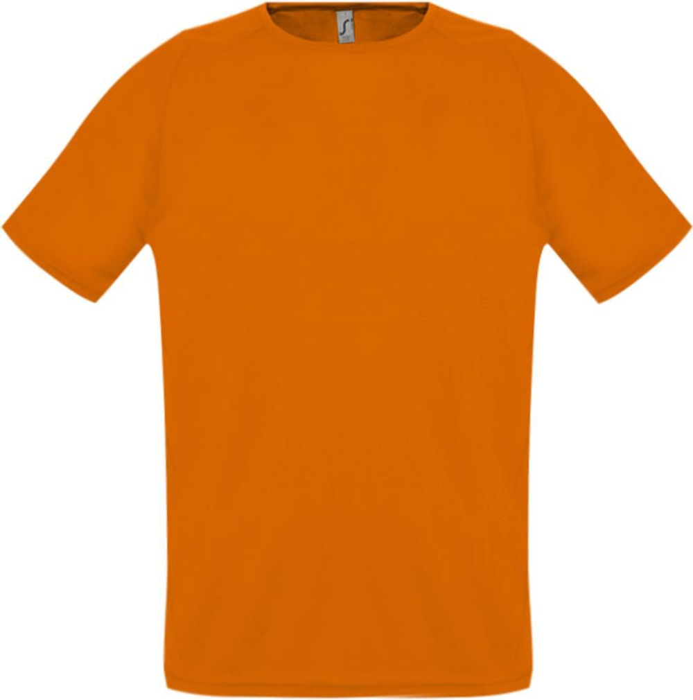 Футболка унисекс Sporty 140, оранжевая
