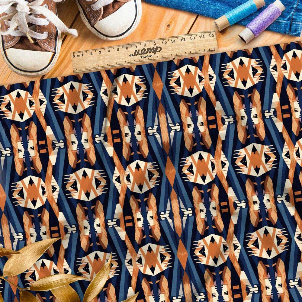 Ткань премиум бифлекс кристальный разносвет