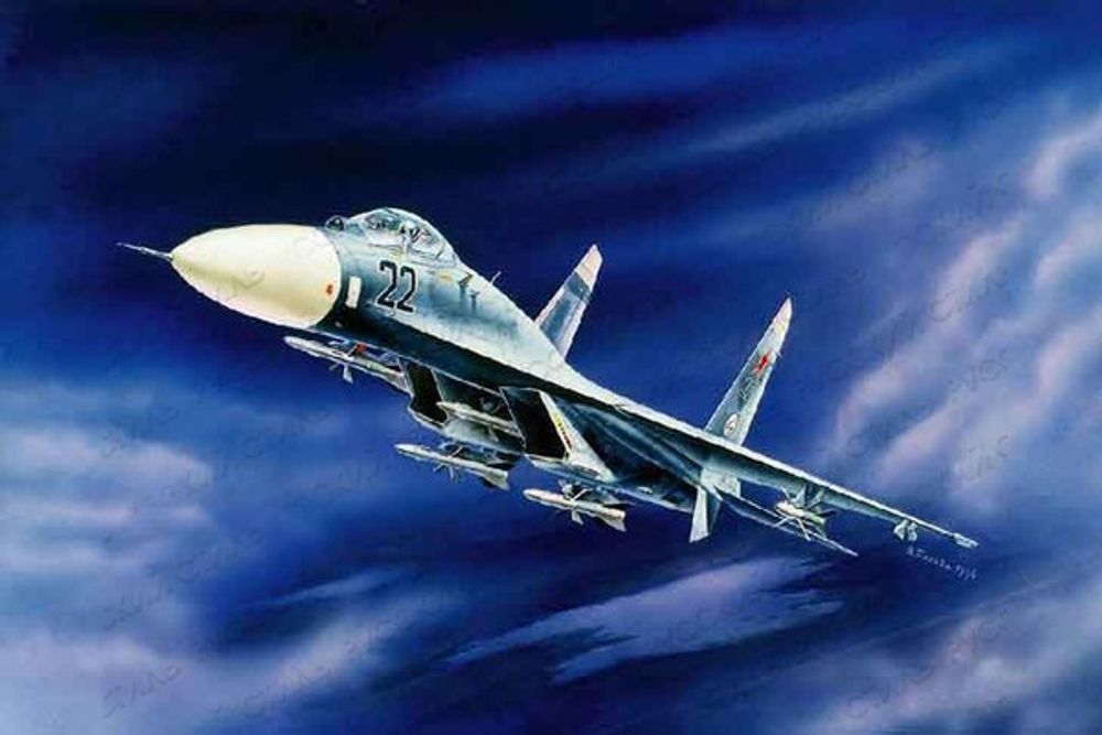 Купить Набор подарочный-сборка Самолет Су-27 Россия