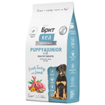 Сухой корм для щенков крупных пород Брит BRIT CARE Dog Puppy&Junior Large Healthy Growth с индейкой и ягненком 12кг
