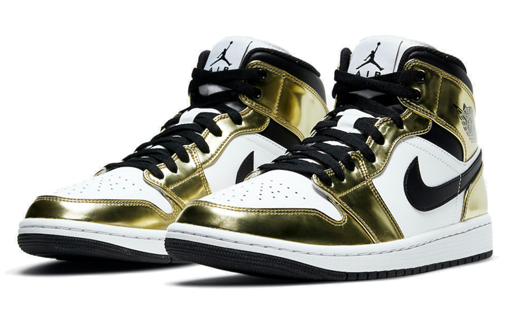 Кроссовки Jordan Air Jordan 1 Mid Se "Metallic Gold"