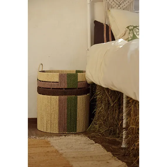 Корзина плетеная bongo nature из коллекции ethnic, размер l