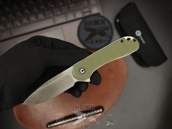 Складной нож Civivi Elementum C907E c клинком из стали D2, рукоять G10