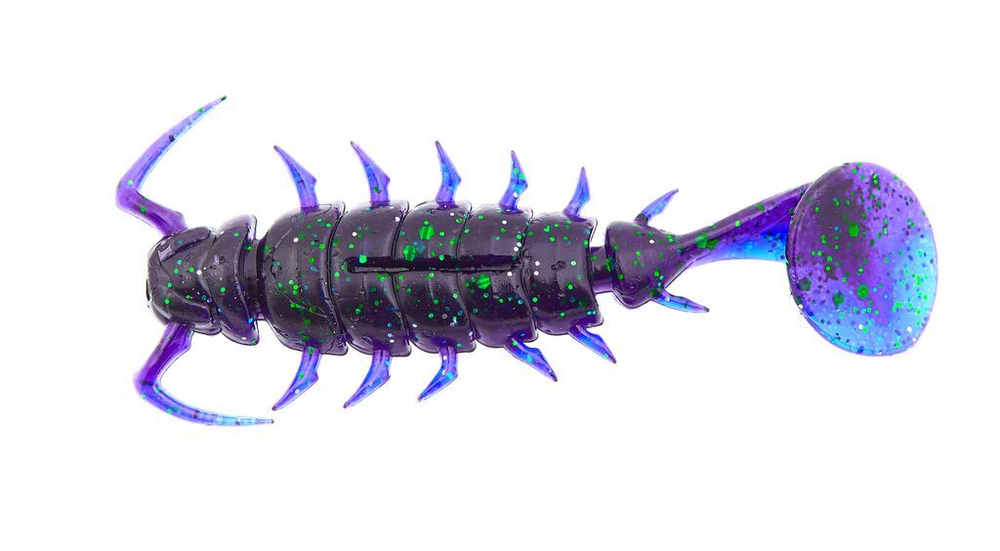 Виброхвосты съедобные искусственные LJ Pro Series ALIEN BUG 2,5in (06,35)/T52 7шт.