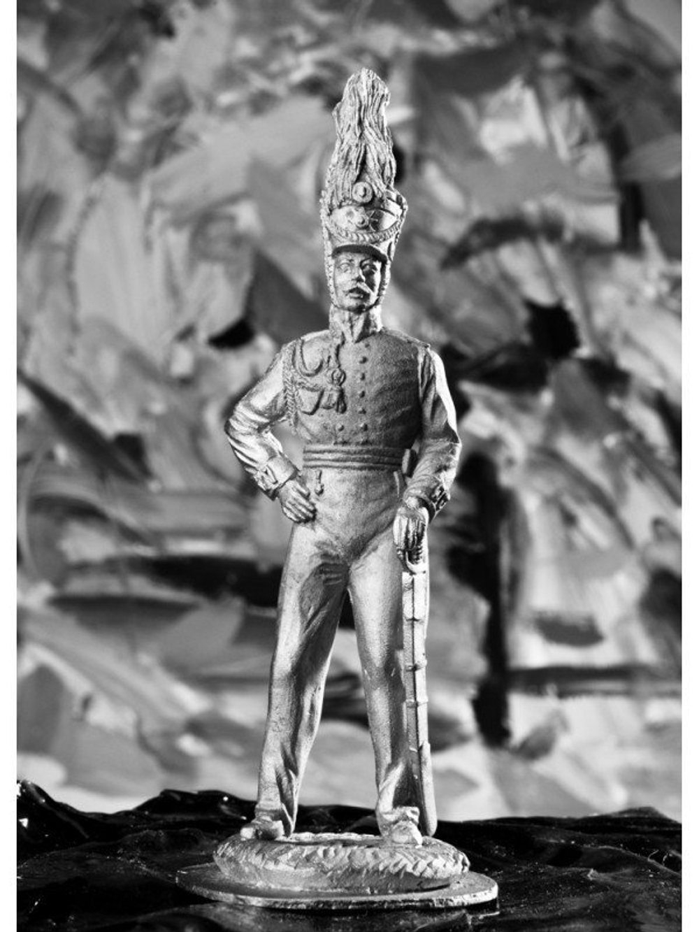 Оловянный солдатик Офицер прусской пехоты, 1812 г.