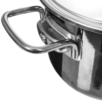 Кастрюля сталь, эмал, 2 л, с крыш, Vitross, Bon Appetit, 8SD165S/8SB185S, мокр асф, индукц