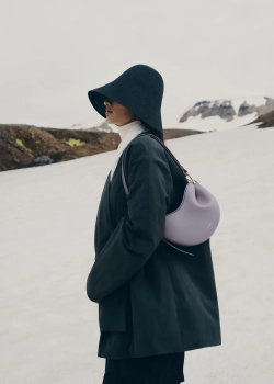 POLENE СУМКА TONCA, ЛИЛОВЫЙ