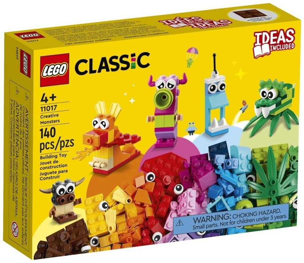 Конструктор LEGO Classic 11017 Творческие монстры