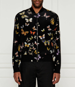 Шелковая куртка бомбер Dolce & Gabbana - черный(G9BCRT IS1VR)