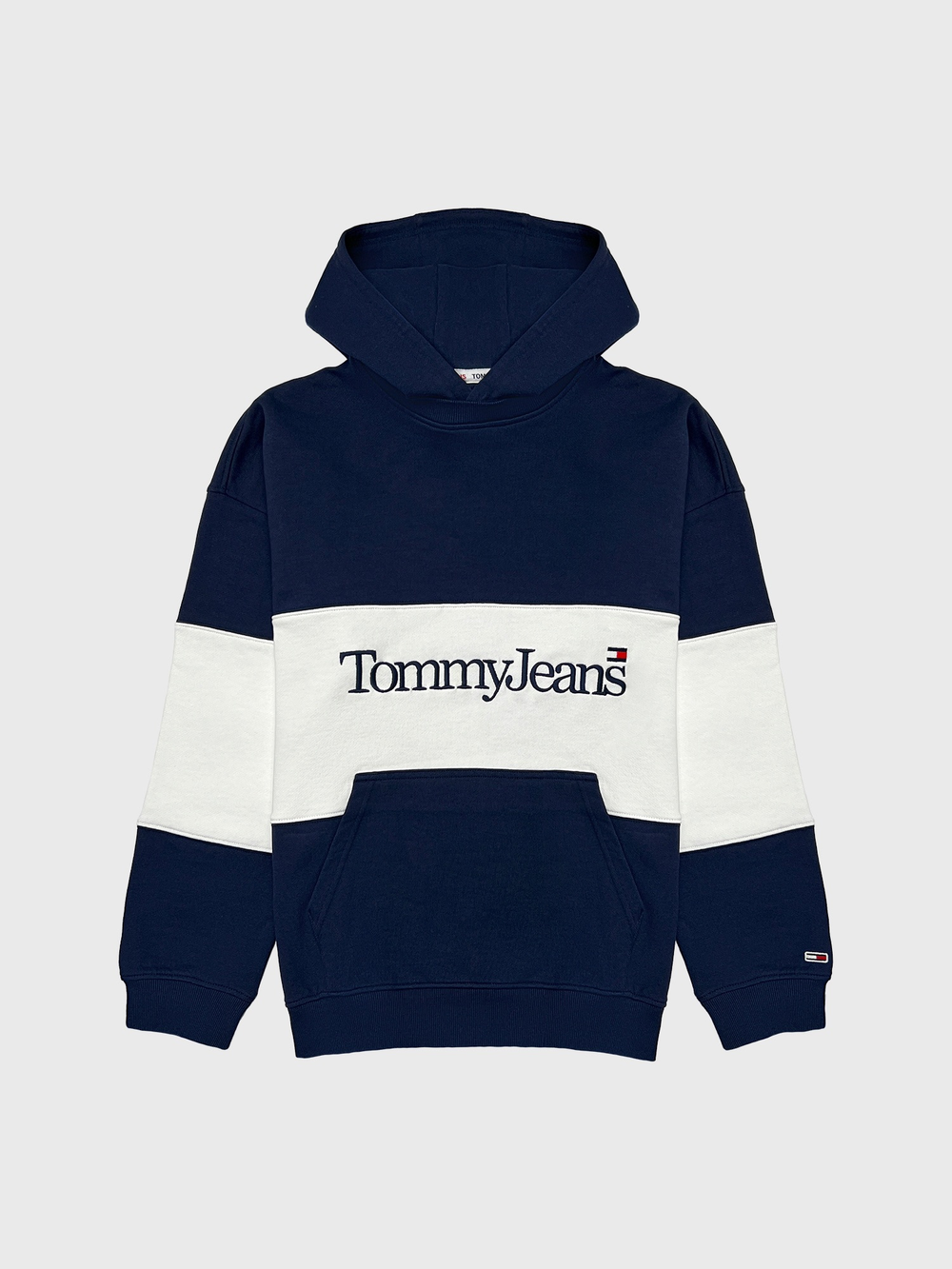 Худи Tommy Jeans Block Logo Skater Twilight Navy