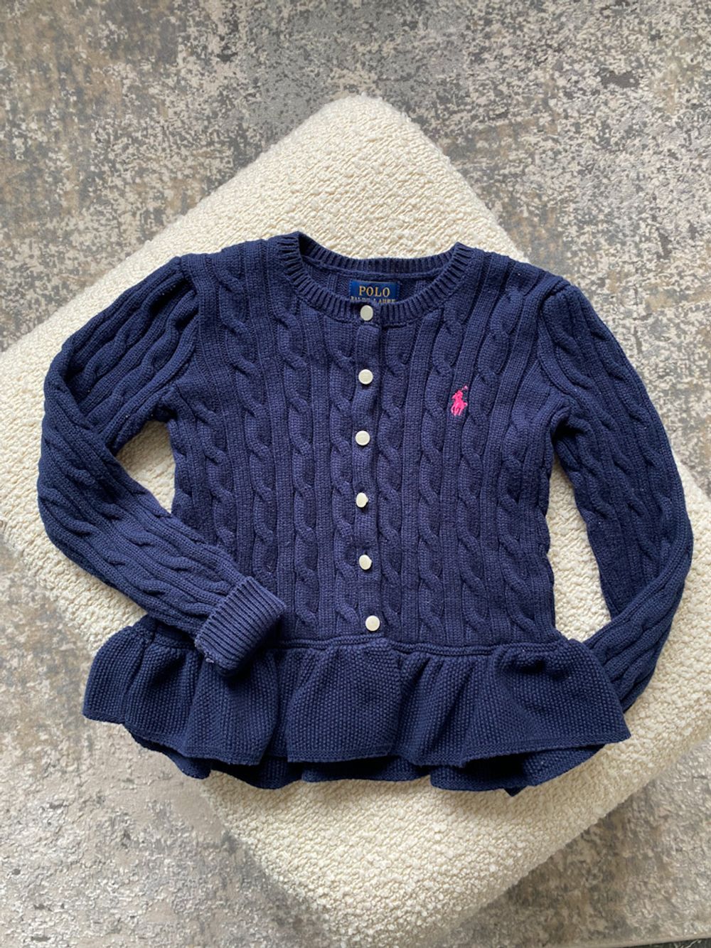 Хлопковый кардиган Ralph Lauren, 116