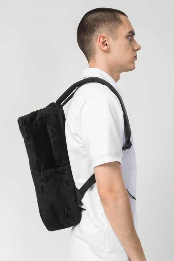 Рюкзак Brick Slim черный мех - фото 2