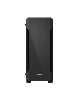 Корпус ZALMAN S3 TG, ATX, BLACK, TEMPERED GLASS WINDOW, 2x3.5", 2x2.5", 2xUSB2.0, 1xUSB3.0, FRONT 2x120mm