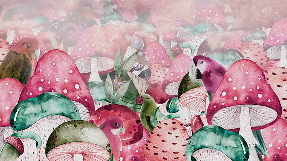 Обои с лабиринтным узором 19533