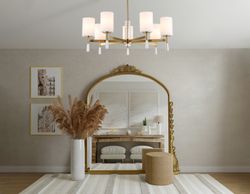 Ambrella Люстра со стеклянными плафонами на штанге Modern LH56263