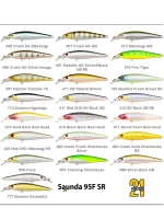 Воблер SAUNDA 95F-SR, A30, 95мм, 12.3 гр. 0.7-1.0 м.