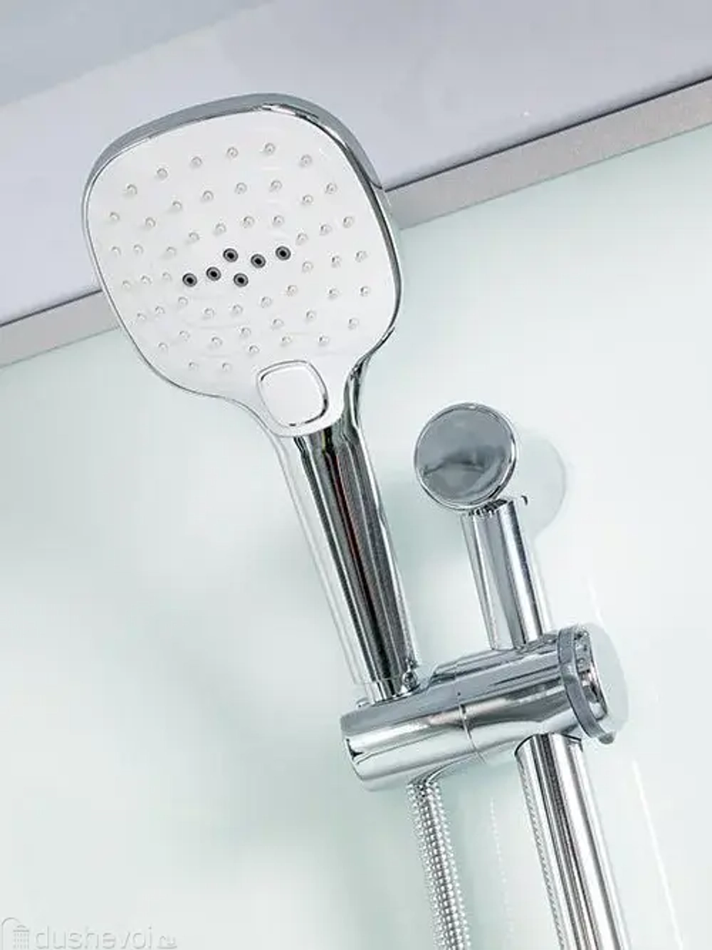 Душевая кабина WeltWasser (ВельтВассер) Werra XL 1004, со средним поддоном, с электрикой и ГМ, 100x100x226