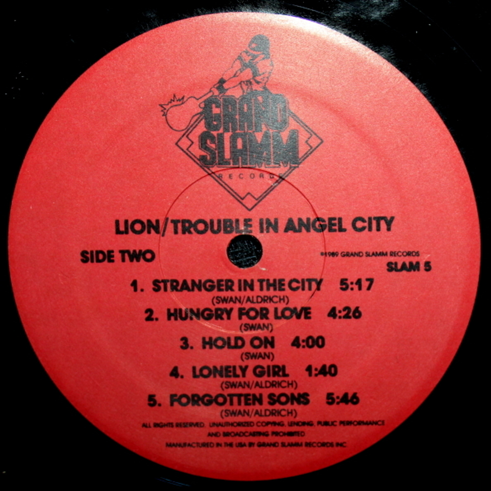 Lion / Trouble In Angel City (LP)