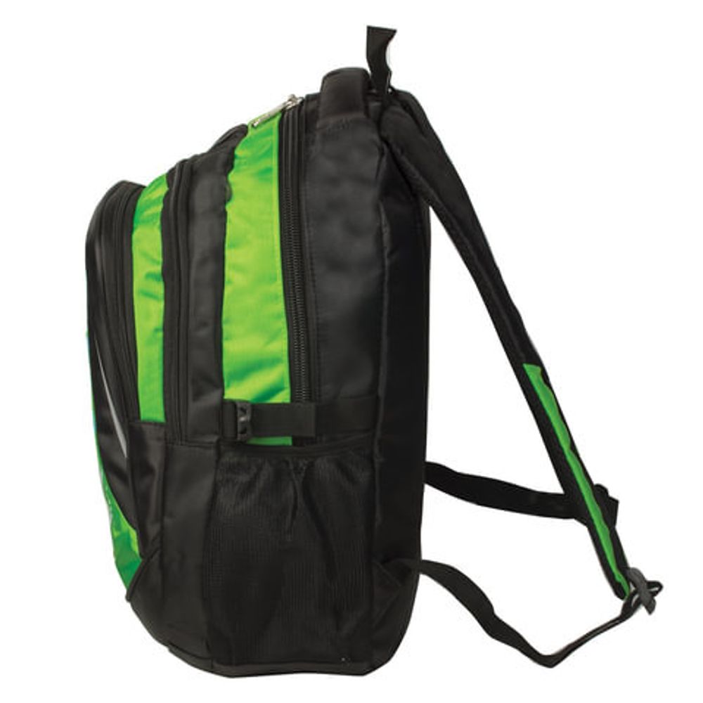 Рюкзак BRAUBERG для старших классов/студентов/молодежи, "Лайм", 30 литров, 46х34х18 см, 225524