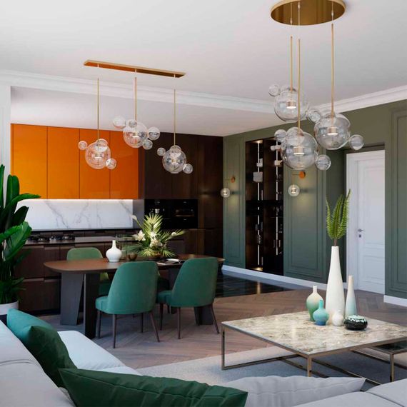 Бра Odeon Light L-vision Bubbles 4640/12WL