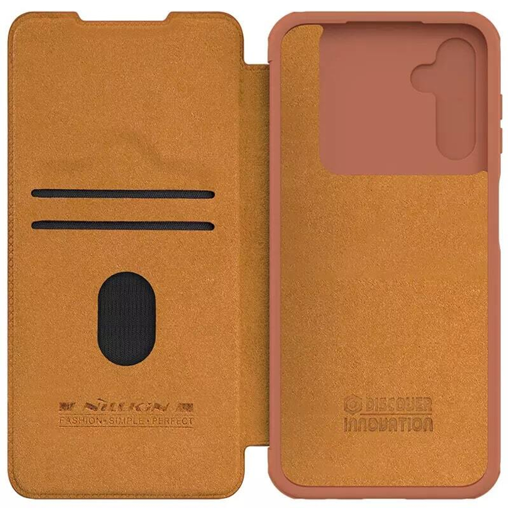 Кожаный чехол-книжка Nillkin Leather Qin Pro для Samsung Galaxy A24