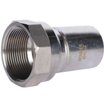 ROMMER Вставка с ВР 42x1 1/2" из нержавеющей стали прессовой