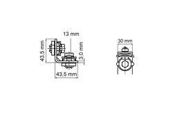 RapidRail Уголки 90° в сборе