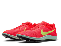 Кроссовки беговые женские Nike Zoom Rival Distance U Красный лайм