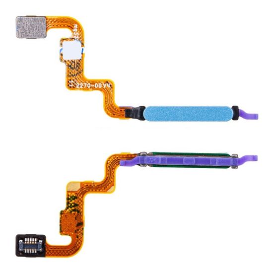 Шлейф для Xiaomi Redmi Note 12 4G (23021RAA2Y) сканер отпечатка пальцев Голубой ORIG100