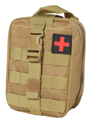 Тактическая аптечка, подсумок, песок (неукомплектованная)