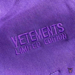 Худи Vetements "This is no time for romance"