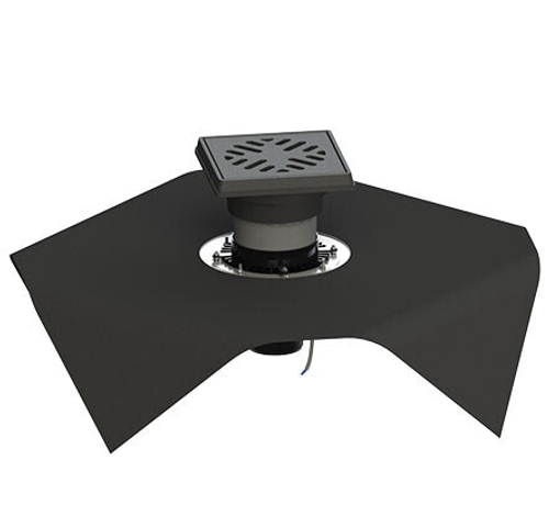 ТП-616.1.110/B-Э Трап дворовой с выпуском 110мм, электроподогревом