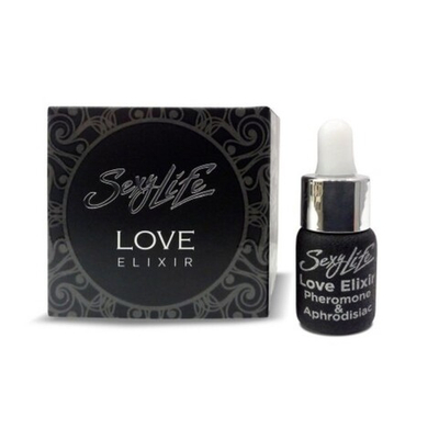 Эфирное масло-афродизиак с феромономи "Love Elixir" 5 мл (Цвет: прозрачный)