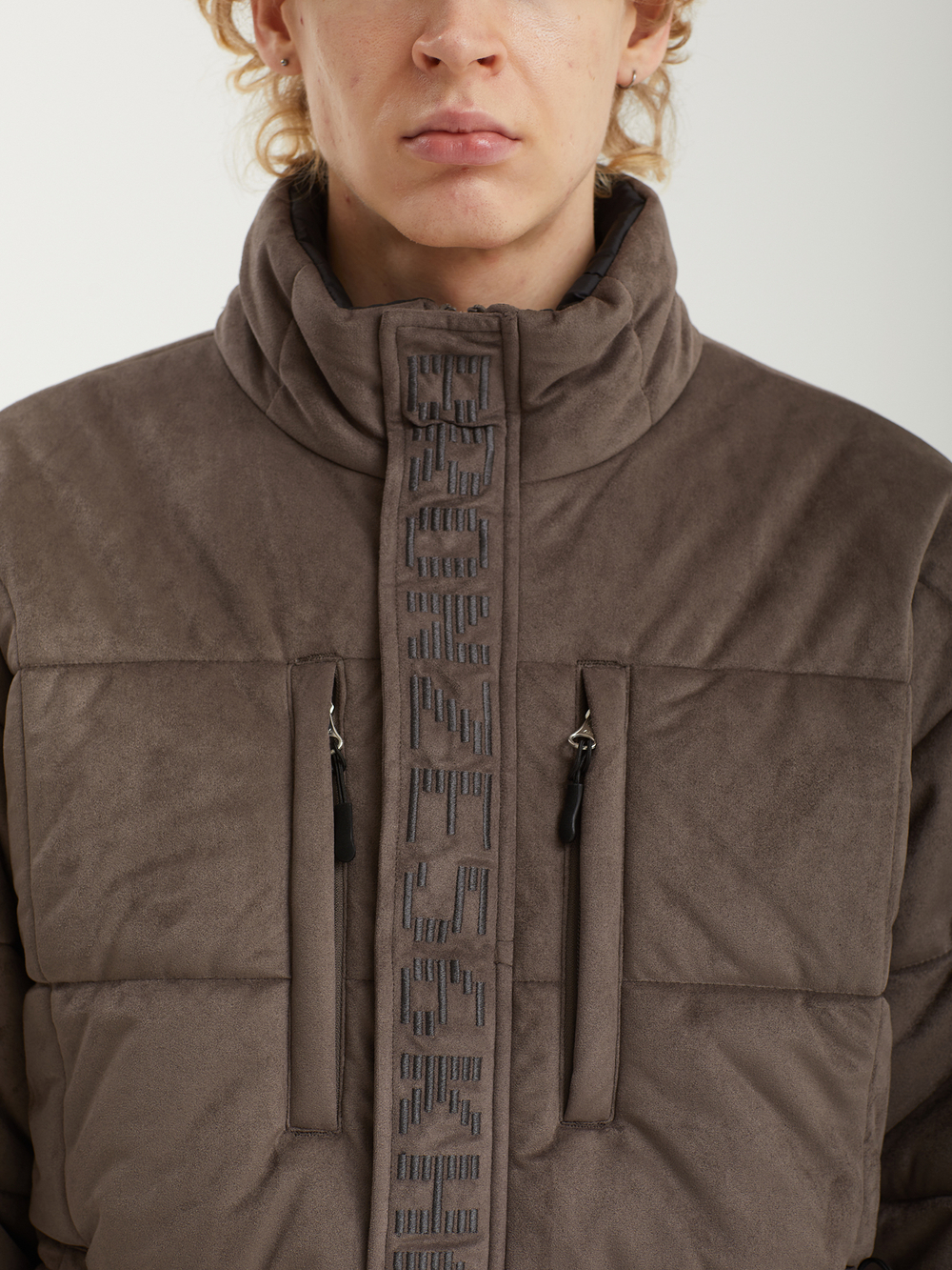 Мужская Куртка Faux Suede