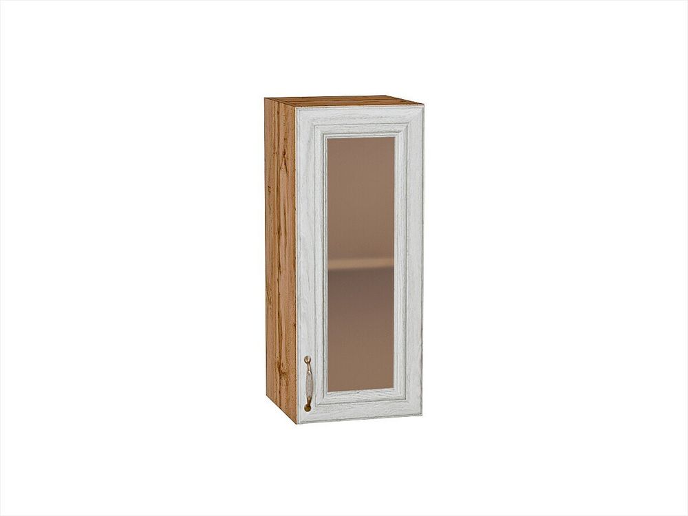 Шкаф верхний с 1-ой остекленной дверцей Шале