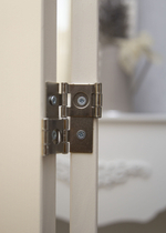 Ширма - перегородка для зонирования пространства деревянная с картинкой с обеих сторон "Райские птички", 3 створки, 480*1800 мм