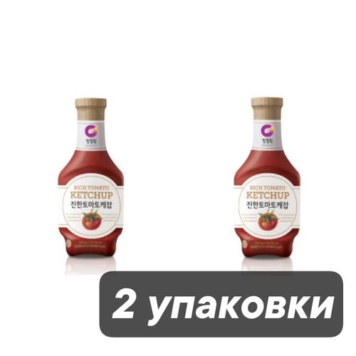 Кетчуп Daesang Rich Tomato Ketchup 500 г, 2 шт