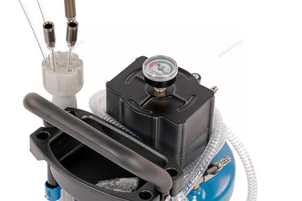 Цена на NORDBERG (2330B) Установка для сбора масла пневматическая, 30 л, синяя