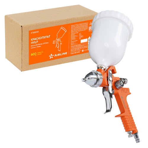 Ручной краскопульт пневматический HVLP ATSG004
